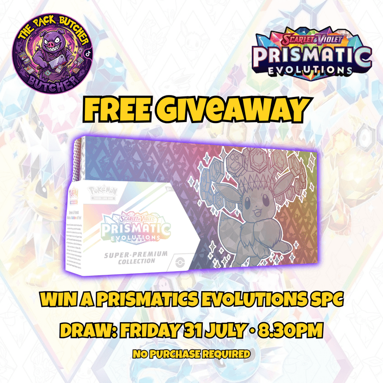 Prismatic Evolutions Super Premium Collection - Free Giveaway