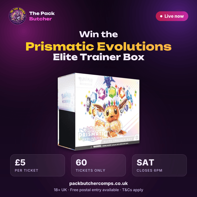 Prismatic Evolutions Elite Trainer Box